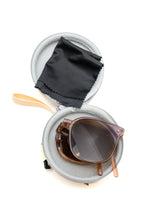 Load image into Gallery viewer, Collapsible Girlfriend Sunnies & Case in Champagne