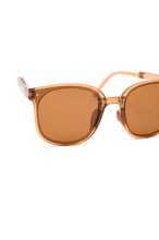 Load image into Gallery viewer, Collapsible Girlfriend Sunnies & Case in Champagne
