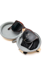 Load image into Gallery viewer, Collapsible Girlfriend Sunnies & Case in Tortoise Shell