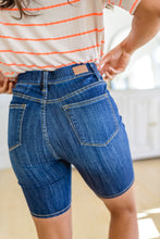 Load image into Gallery viewer, Cassidy Denim Biker Shorts
