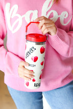 Load image into Gallery viewer, Valentines Heart XOXO Tumbler with Top Handle