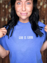 Load image into Gallery viewer, God is Good Embroidery Shirt