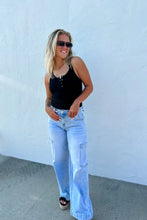 Load image into Gallery viewer, Charli Cargo Jeans- OPEN NOW