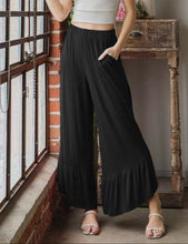 Load image into Gallery viewer, Ruffle Hem Pants- OPEN NOW