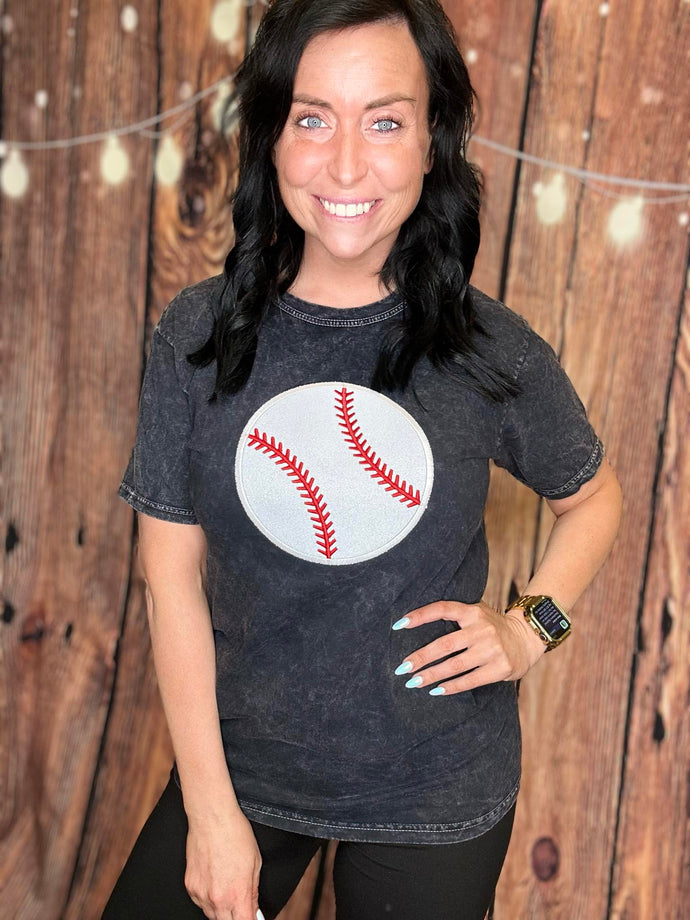 Baseball/Softball Applique Shirt