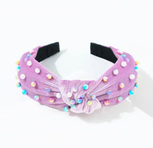 Load image into Gallery viewer, Colorful Pearl Headband