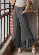 Load image into Gallery viewer, Ruffle Hem Pants- OPEN NOW