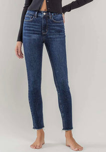 Vervet High Rise Crop Skinny