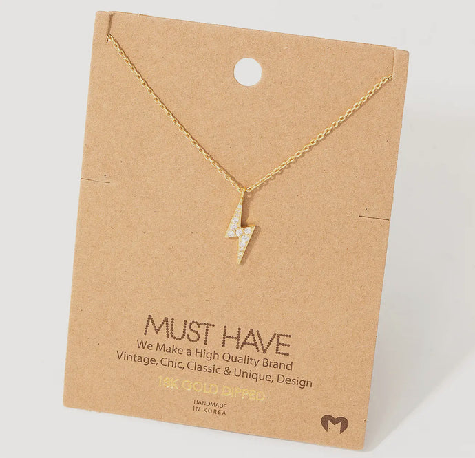 Bolt Necklace