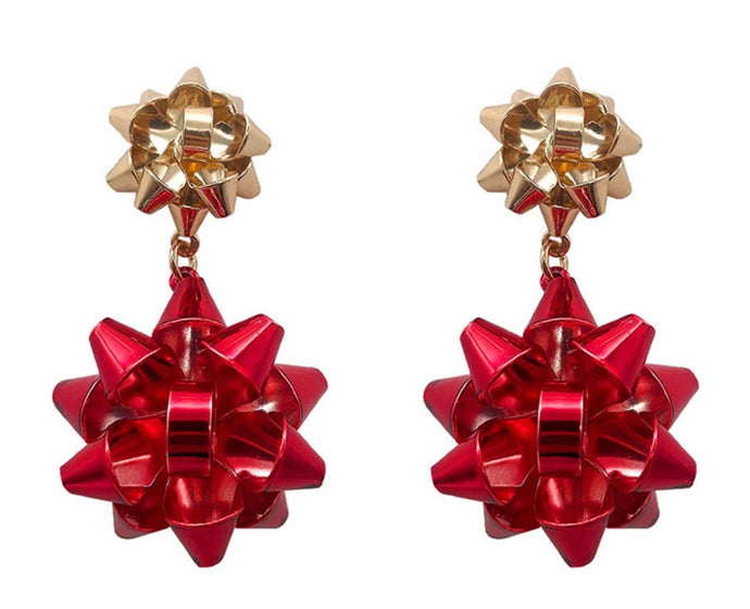 Christmas Bow Dangles
