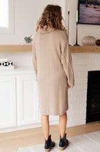 Load image into Gallery viewer, Bundled Beauty Turtleneck Sweater Dress
