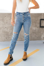Load image into Gallery viewer, The Traveler Button Fly Denim