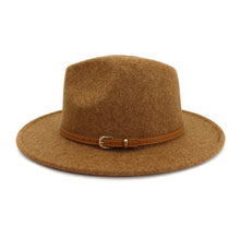 Load image into Gallery viewer, Big Brim Felt Jazz Hat
