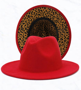 Leopard Jazz Hat