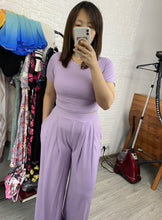 Load image into Gallery viewer, Ribbed Crop Lounge Set- OPEN NOW