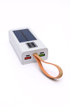 Load image into Gallery viewer, Best Life Solar Powered Portable Charger in White