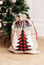 Load image into Gallery viewer, Cute Trees Santa Sack