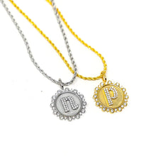 Load image into Gallery viewer, PREORDER: Vintage Coin Initial Charm