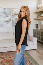 Load image into Gallery viewer, Elevate Everyday Blouse in Black