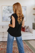 Load image into Gallery viewer, Elevate Everyday Blouse in Black