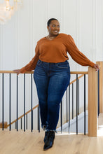 Load image into Gallery viewer, Enjoy This Moment V Neck Blouse In Toffee