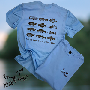 BackForty Fish- Blue