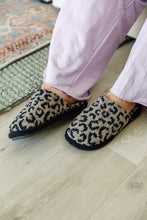 Load image into Gallery viewer, Fuzziest Feet Animal Print Slippers In Mocha