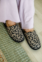 Load image into Gallery viewer, Fuzziest Feet Animal Print Slippers In Mocha