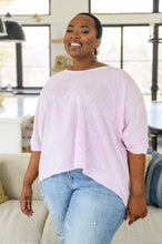 Load image into Gallery viewer, Hold Me Close Short Sleeve Top in Lavender