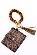 Load image into Gallery viewer, Hold Onto You Wristlet Wallet in Leopard