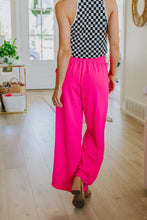 Load image into Gallery viewer, I Love These High Rise Wide Leg Pants in Hot Pink