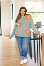Load image into Gallery viewer, In The Groove Mod Floral Sweater
