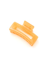 Load image into Gallery viewer, Jelly Rectangle Claw Clip in Sherbet