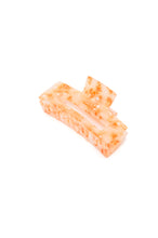 Load image into Gallery viewer, Life&#39;s A Party Confetti Claw Clip In Orange