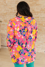 Load image into Gallery viewer, Lizzy Top in Hot Pink Floral