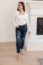 Load image into Gallery viewer, Mid-Rise Destroyed Relaxed Fit Jeans