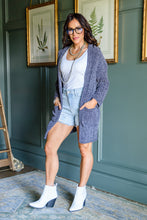 Load image into Gallery viewer, Mountain Mornings Cardigan In Charcoal