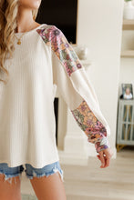 Load image into Gallery viewer, Mountain Side Waffle Knit Long Sleeve Top