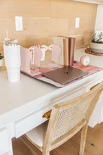 Load image into Gallery viewer, Say No More Luxury desk pad in Pink Marble