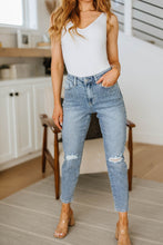 Load image into Gallery viewer, Reese Rhinestone Slim Fit Jeans