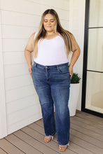 Load image into Gallery viewer, Ruth High Rise Release Hem Straight Jeans