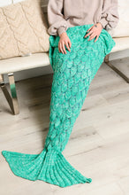Load image into Gallery viewer, Seaside Magic Chenille Mermaid Tail In Green- 11/24/2023