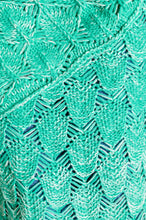 Load image into Gallery viewer, Seaside Magic Chenille Mermaid Tail In Green- 11/24/2023