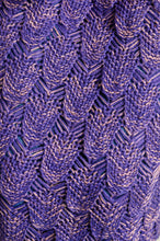 Load image into Gallery viewer, Seaside Magic Chenille Mermaid Tail In Purple