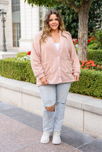 Load image into Gallery viewer, Start The Trend Cardigan in Blush