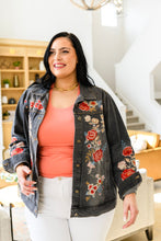 Load image into Gallery viewer, Lovely Visions Flower Embroidered Jacket