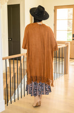 Load image into Gallery viewer, Tell My Story Rib Knit Kimono In Camel