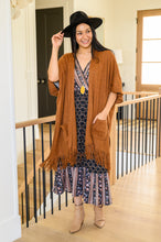 Load image into Gallery viewer, Tell My Story Rib Knit Kimono In Camel