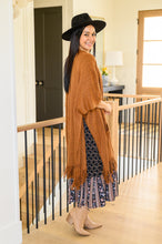 Load image into Gallery viewer, Tell My Story Rib Knit Kimono In Camel