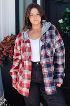 Load image into Gallery viewer, Thinking Out Loud Hooded Flannel